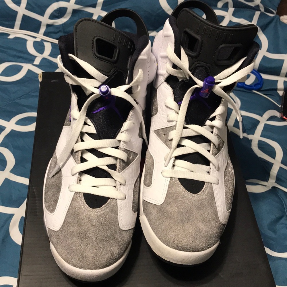 Air Jordan’s, worn twice